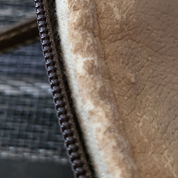 VINTAGE GUCCI BROWN HANDBAG PURSE AUTHENTICITY GUARANTEED WITH DUST BAG - Picture 7 of 15